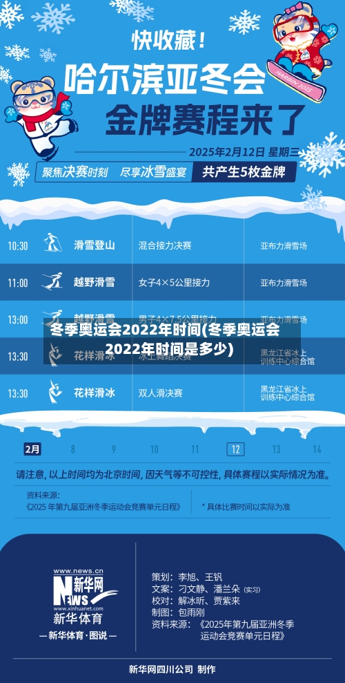 冬季奥运会2022年时间(冬季奥运会2022年时间是多少)-第2张图片
