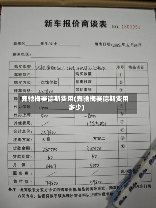奔驰梅赛德斯费用(奔驰梅赛德斯费用多少)-第2张图片