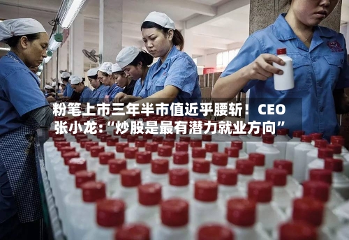 粉笔上市三年半市值近乎腰斩！CEO张小龙:“炒股是最有潜力就业方向”-第3张图片