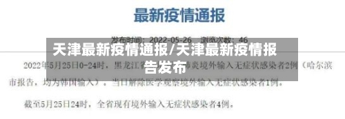 天津最新疫情通报/天津最新疫情报告发布-第2张图片