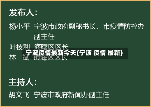 宁波疫情最新今天(宁波 疫情 最新)-第2张图片