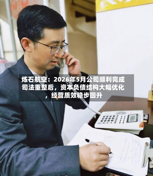 炼石航空：2026年5月公司顺利完成司法重整后，资本负债结构大幅优化，经营质效稳步回升-第2张图片