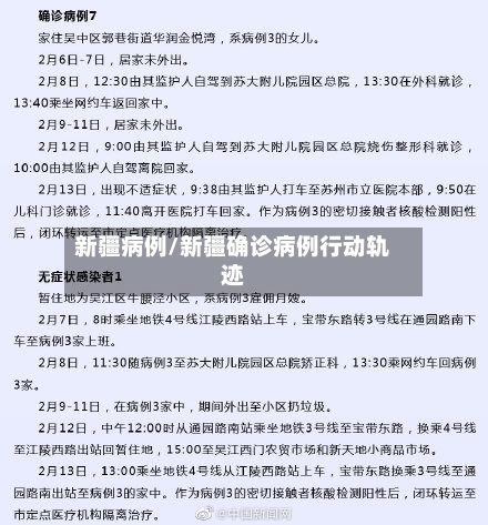 新疆病例/新疆确诊病例行动轨迹-第3张图片